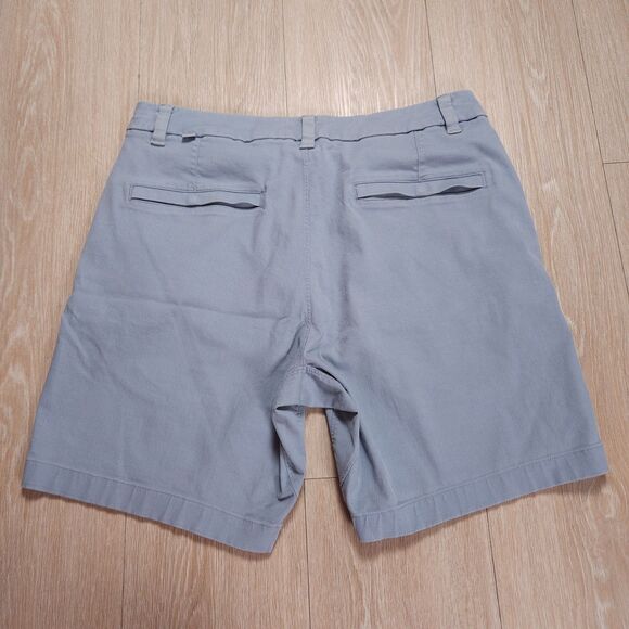 Lululemon Commission Shorts Mens Size 32 Classic Fit 8" Warpstreme Blue - Picture 6 of 12
